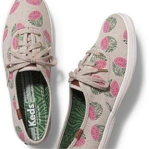 KEDS WATERMELON PRINT SNEAKERS